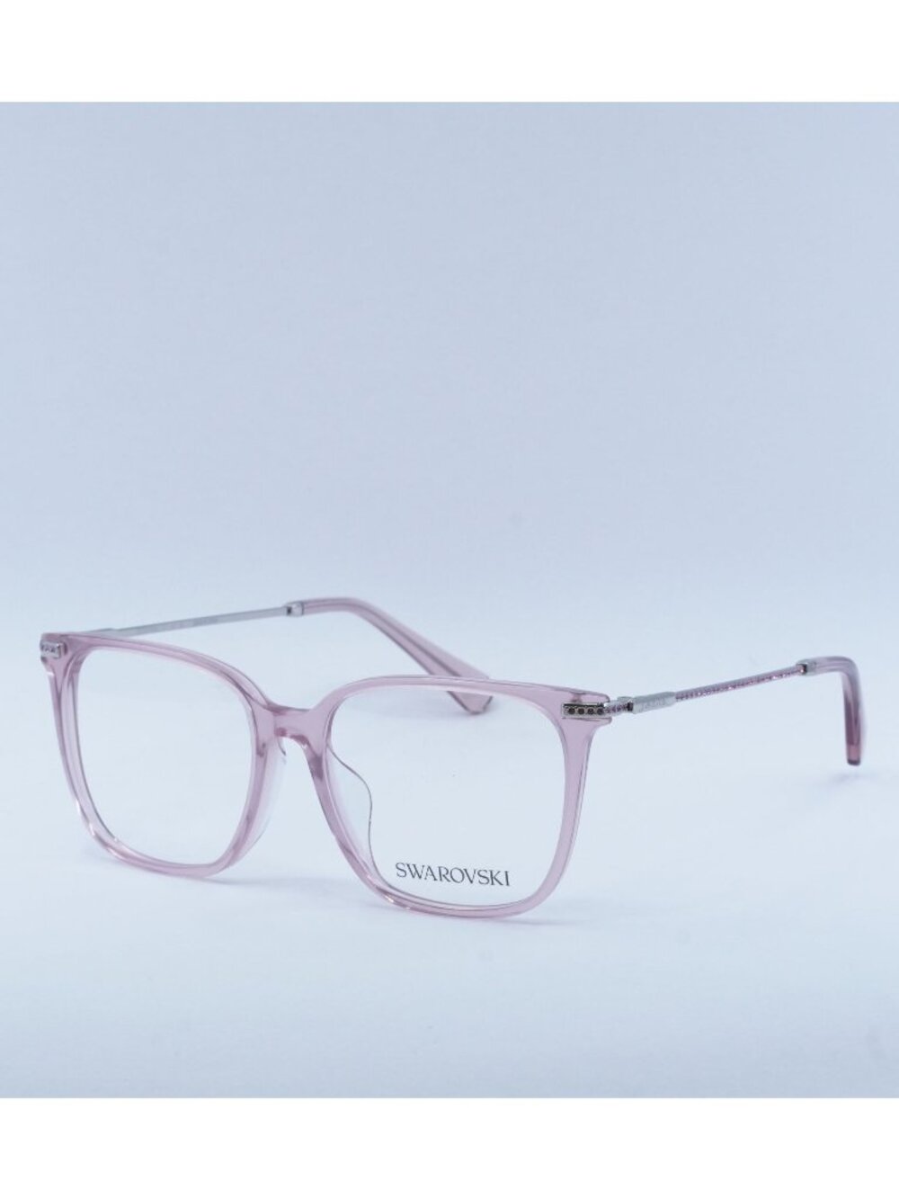 Swarovski SK2016D 3001 Eyeglasses Transparent Pink 54mm Square Frame